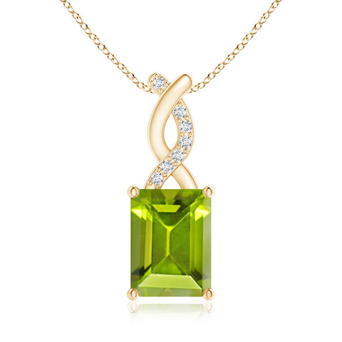 AAA - Peridot / 1.64 CT / 14 KT Yellow Gold