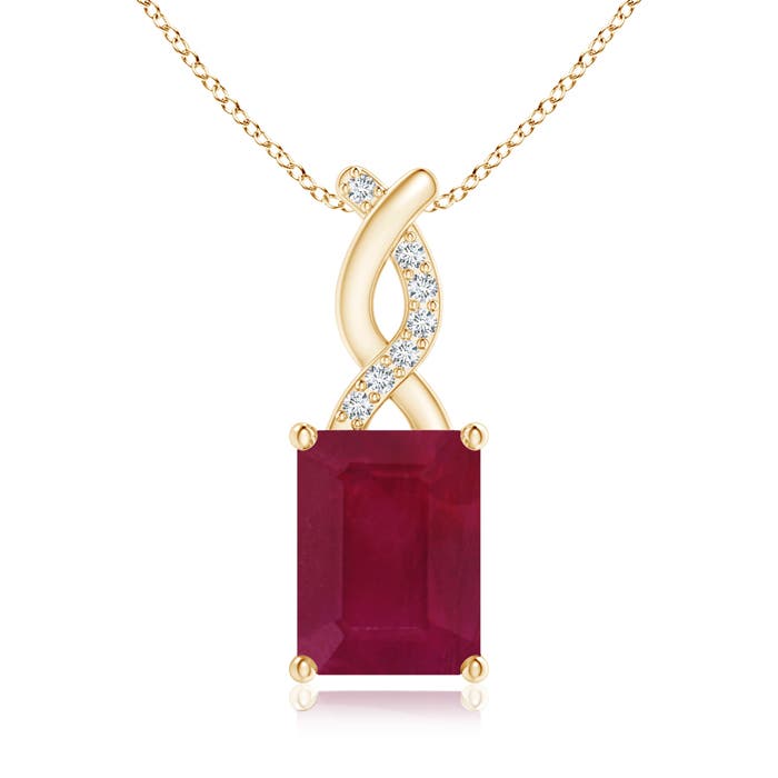 A - Ruby / 1.64 CT / 14 KT Yellow Gold