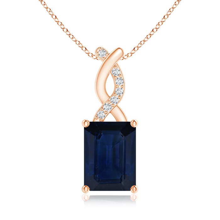 AA - Blue Sapphire / 1.69 CT / 14 KT Rose Gold