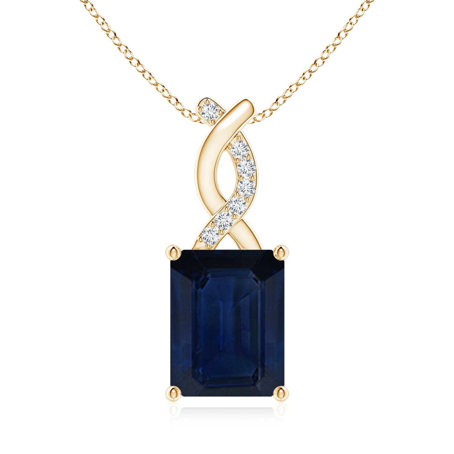 AA - Blue Sapphire / 2.49 CT / 14 KT Yellow Gold