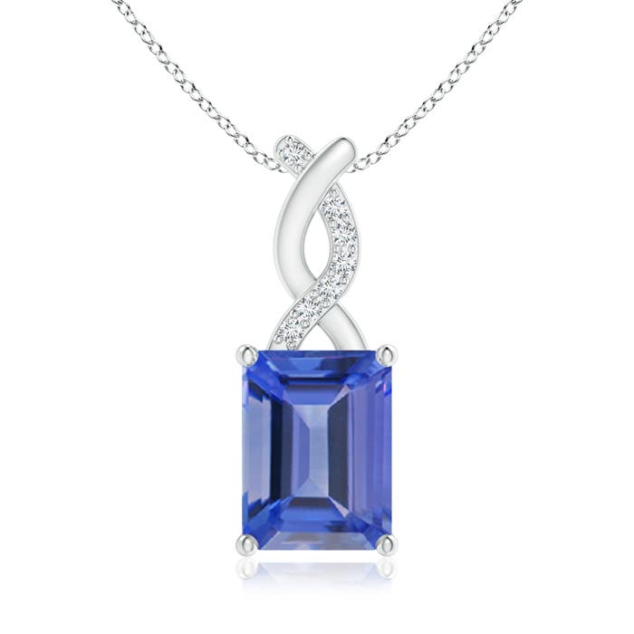 AA - Tanzanite / 1.54 CT / 14 KT White Gold