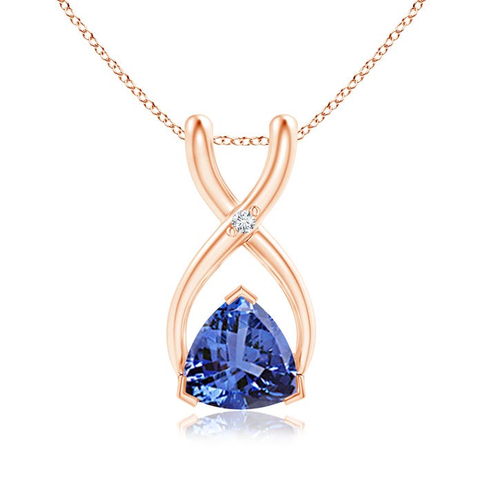 AA - Tanzanite / 0.41 CT / 14 KT Rose Gold