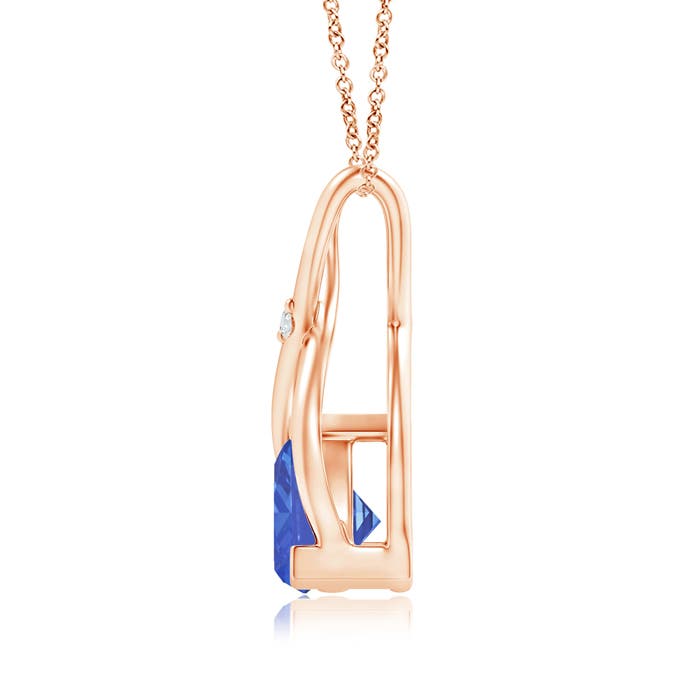 AA - Tanzanite / 0.41 CT / 14 KT Rose Gold