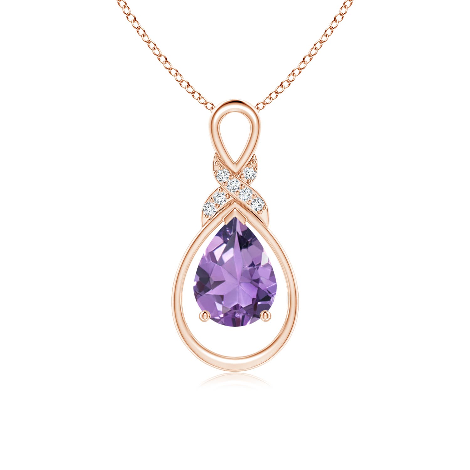 A - Amethyst / 1.04 CT / 14 KT Rose Gold