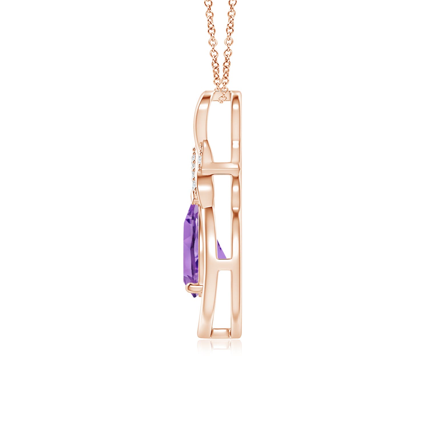 A - Amethyst / 1.04 CT / 14 KT Rose Gold