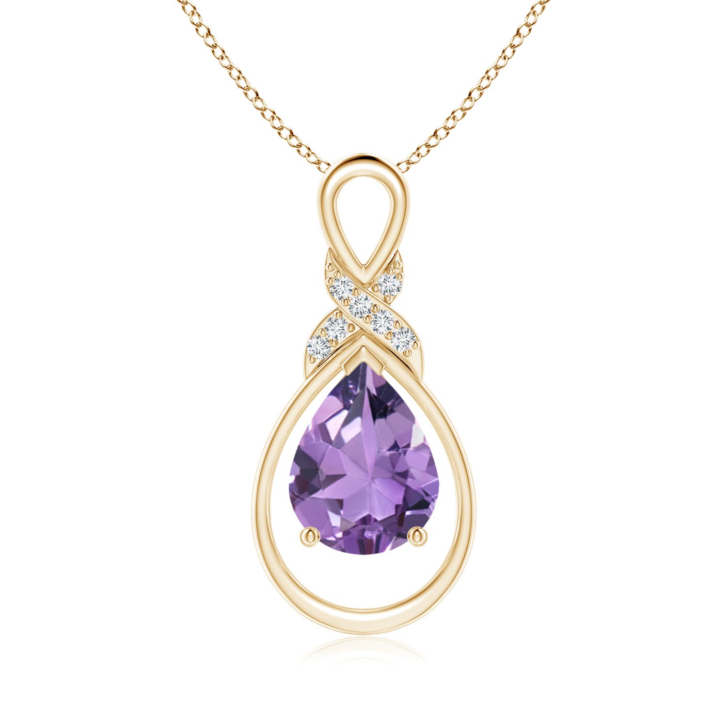 A - Amethyst / 1.54 CT / 14 KT Yellow Gold