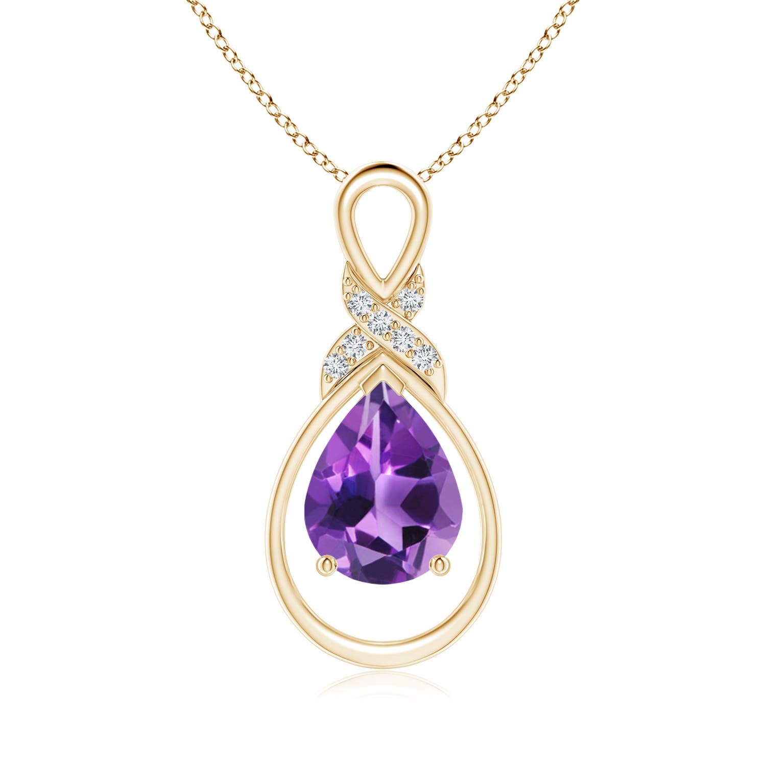 AAA - Amethyst / 1.54 CT / 14 KT Yellow Gold