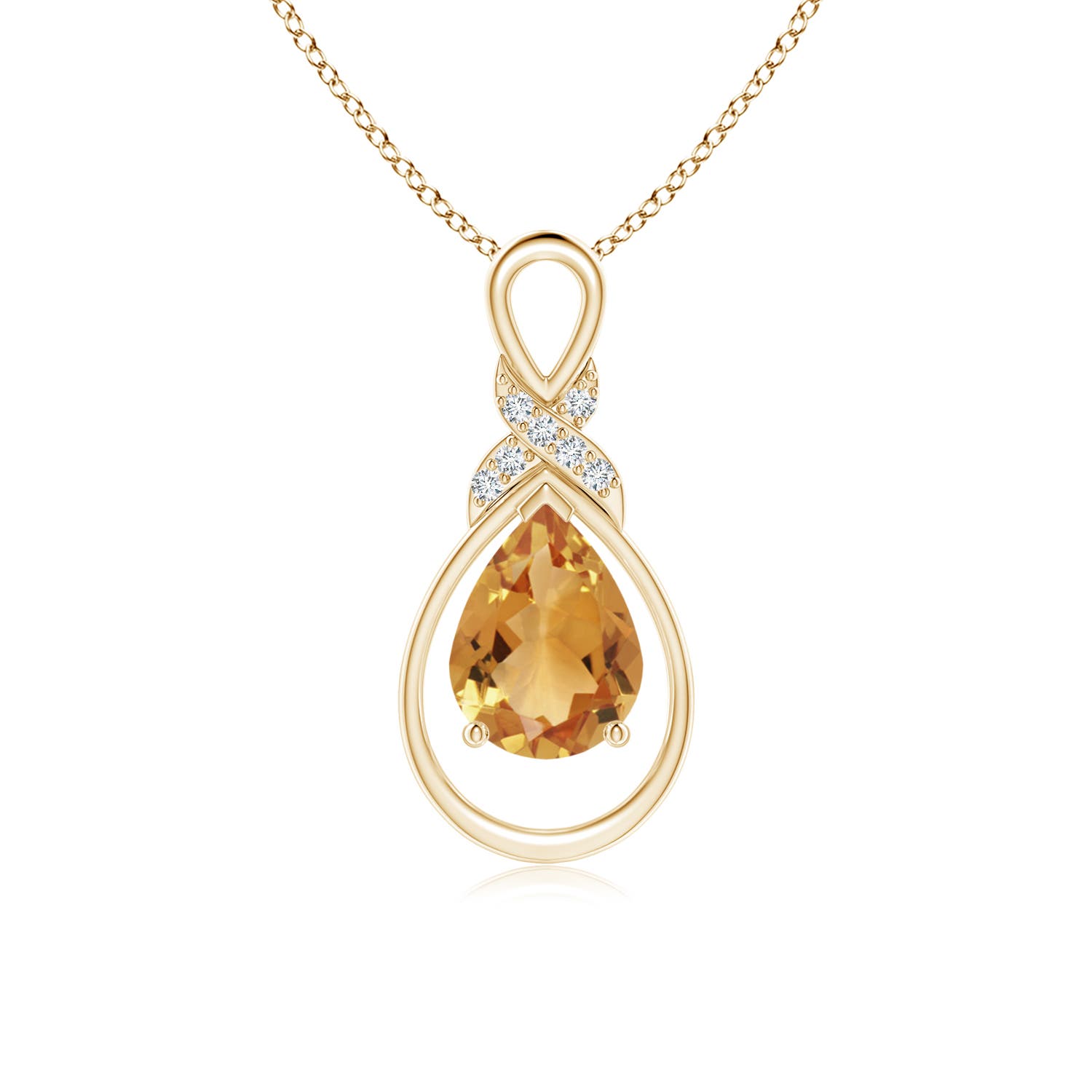 A - Citrine / 1.04 CT / 14 KT Yellow Gold