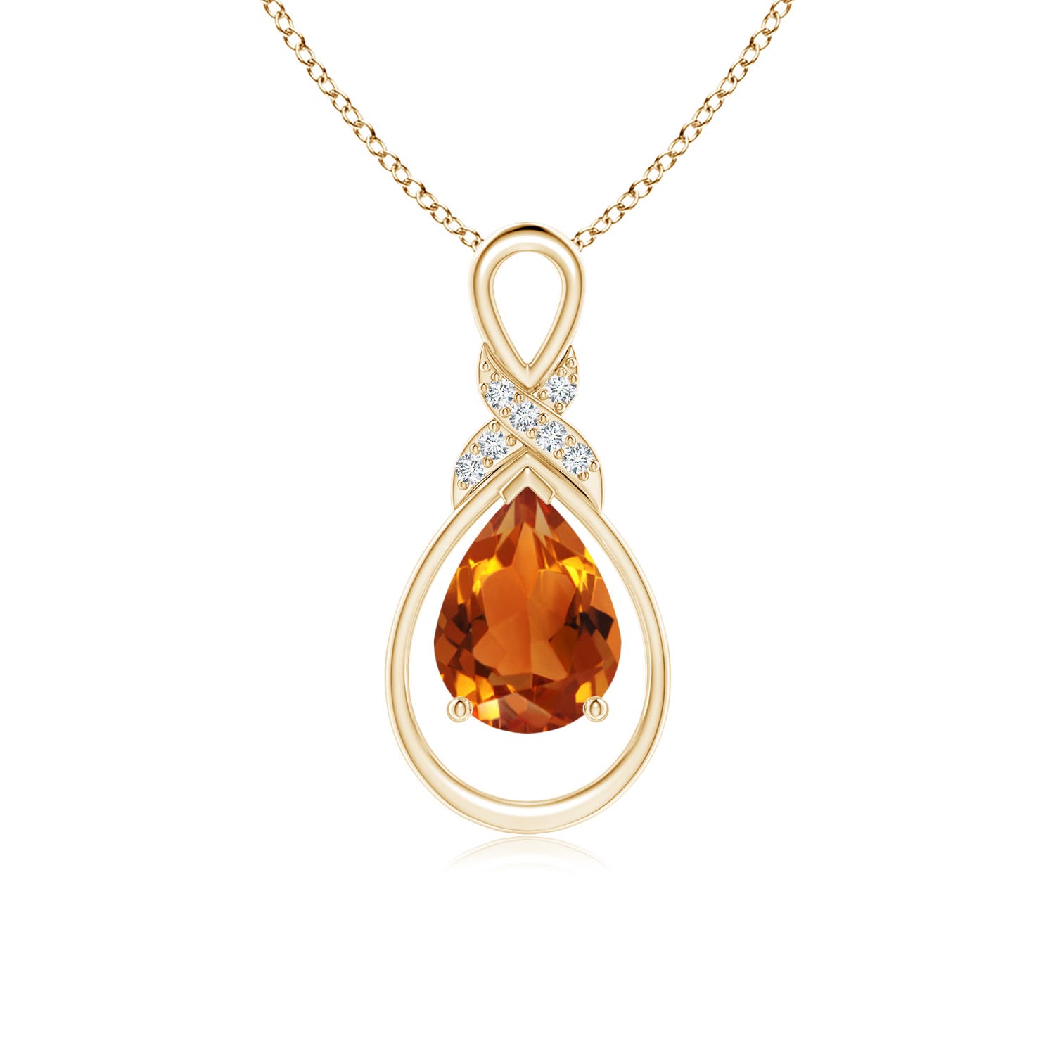 AAAA - Citrine / 1.04 CT / 14 KT Yellow Gold