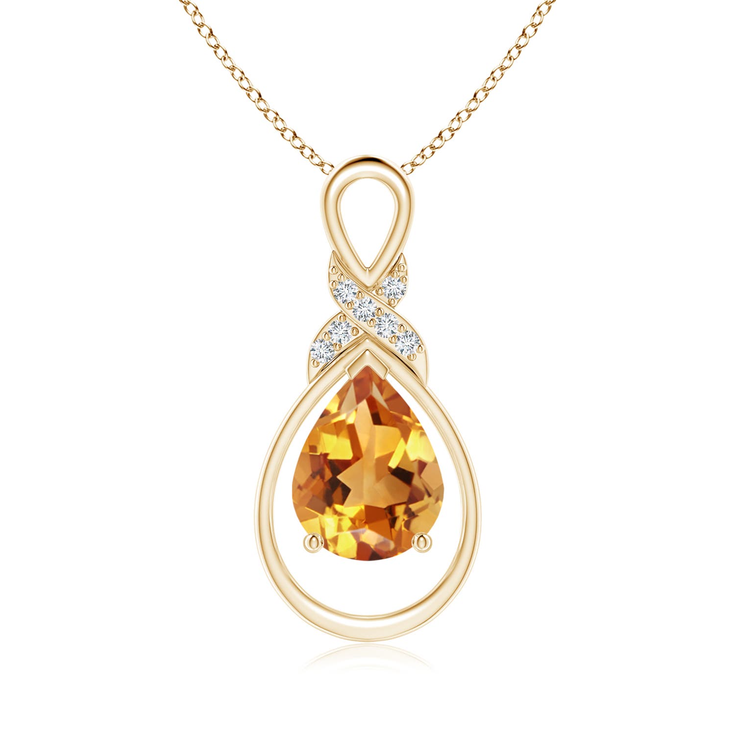 AA - Citrine / 1.54 CT / 14 KT Yellow Gold