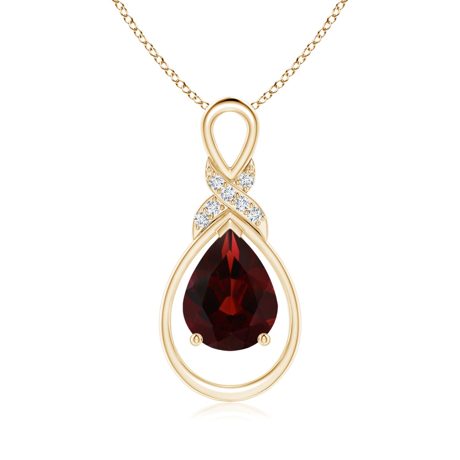 AA - Garnet / 1.84 CT / 14 KT Yellow Gold