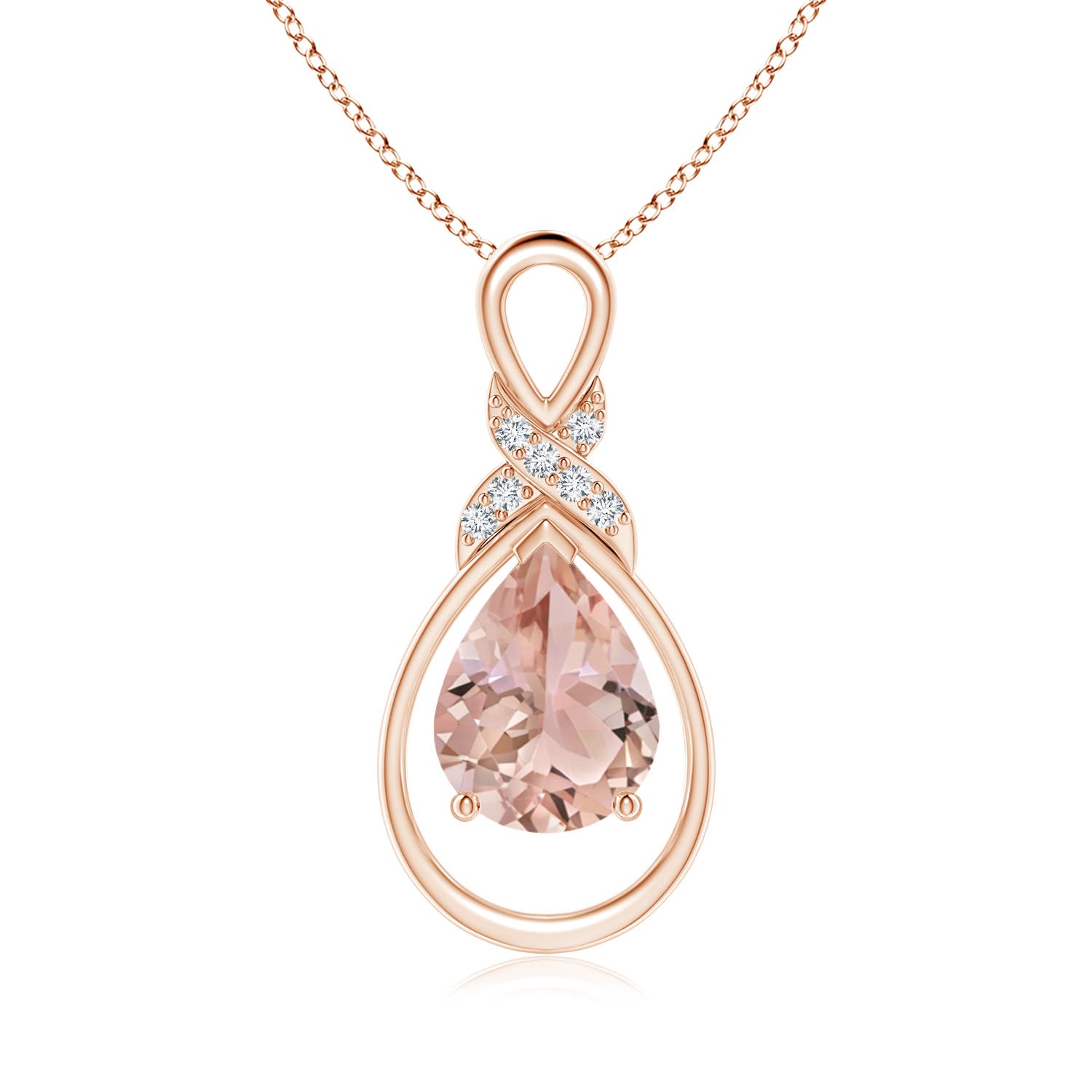 AAA - Morganite / 1.44 CT / 14 KT Rose Gold