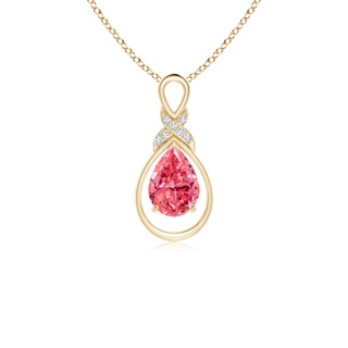 Pear Fancy Intense, VS2 Pink Diamond