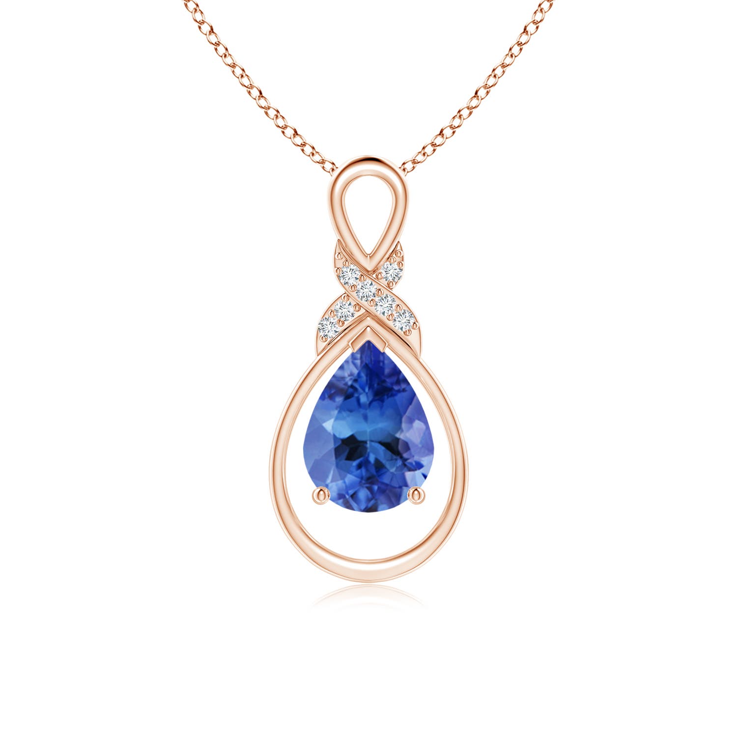 AA - Tanzanite / 1.14 CT / 14 KT Rose Gold