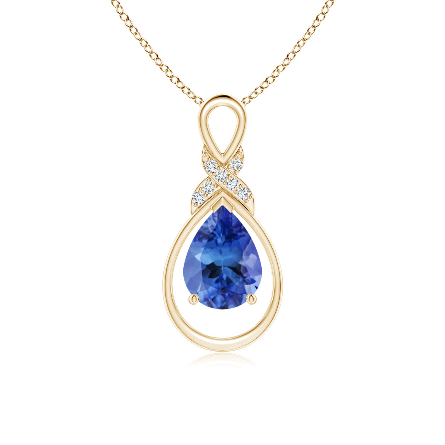 AA - Tanzanite / 1.14 CT / 14 KT Yellow Gold