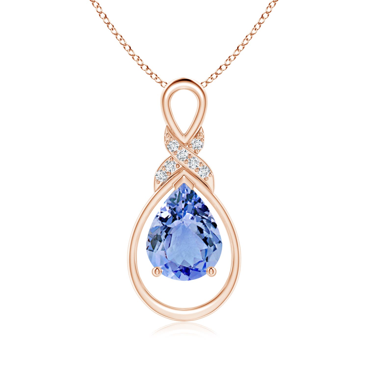 A - Tanzanite / 1.69 CT / 14 KT Rose Gold