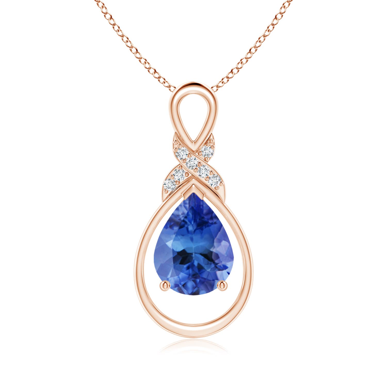 AA - Tanzanite / 1.69 CT / 14 KT Rose Gold