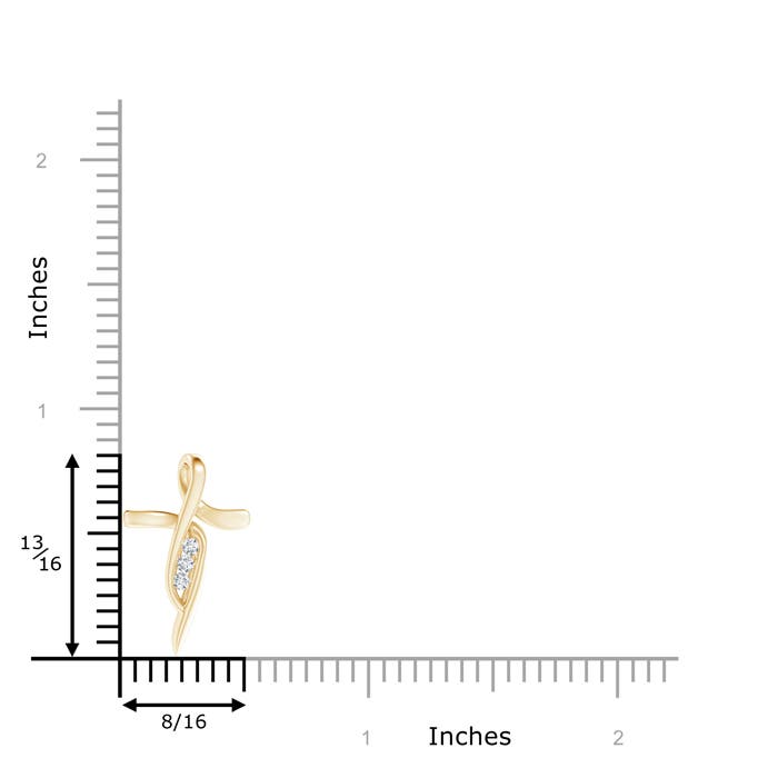 F-G, VS / 0.08 CT / 14 KT Yellow Gold