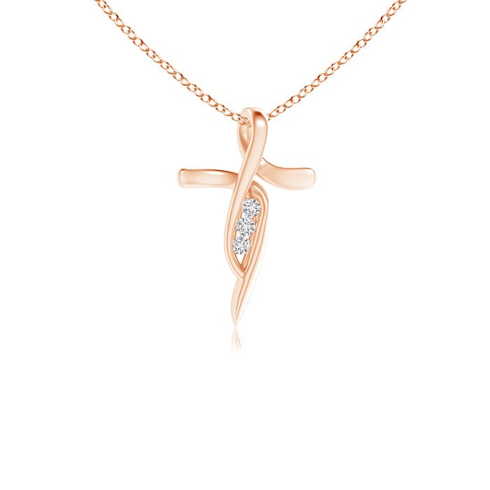 H, SI2 / 0.08 CT / 14 KT Rose Gold