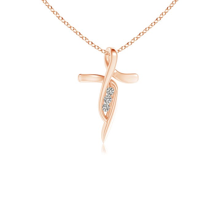 K, I3 / 0.08 CT / 14 KT Rose Gold