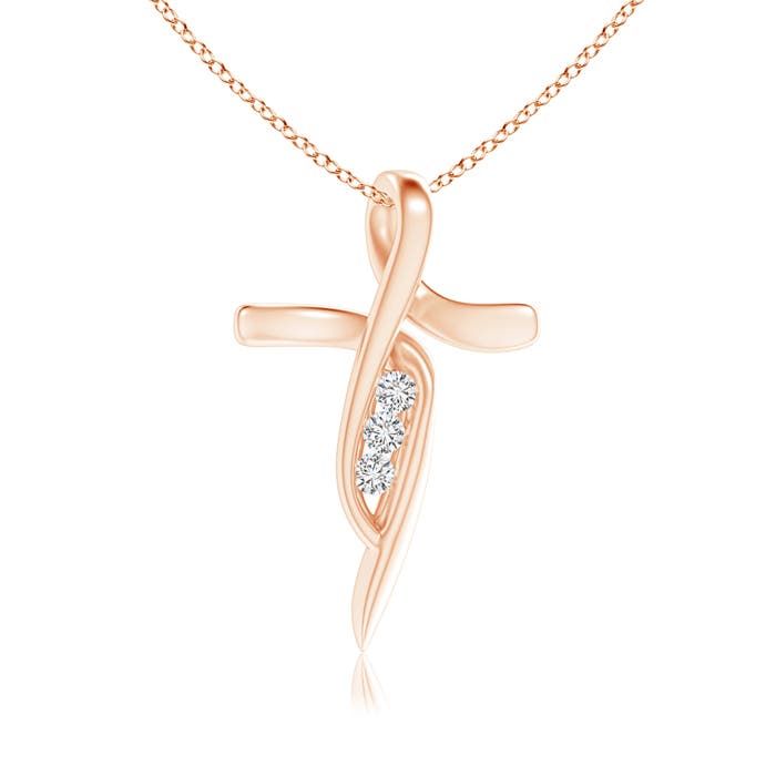 H, SI2 / 0.21 CT / 14 KT Rose Gold