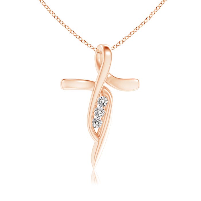 I-J, I1-I2 / 0.21 CT / 14 KT Rose Gold