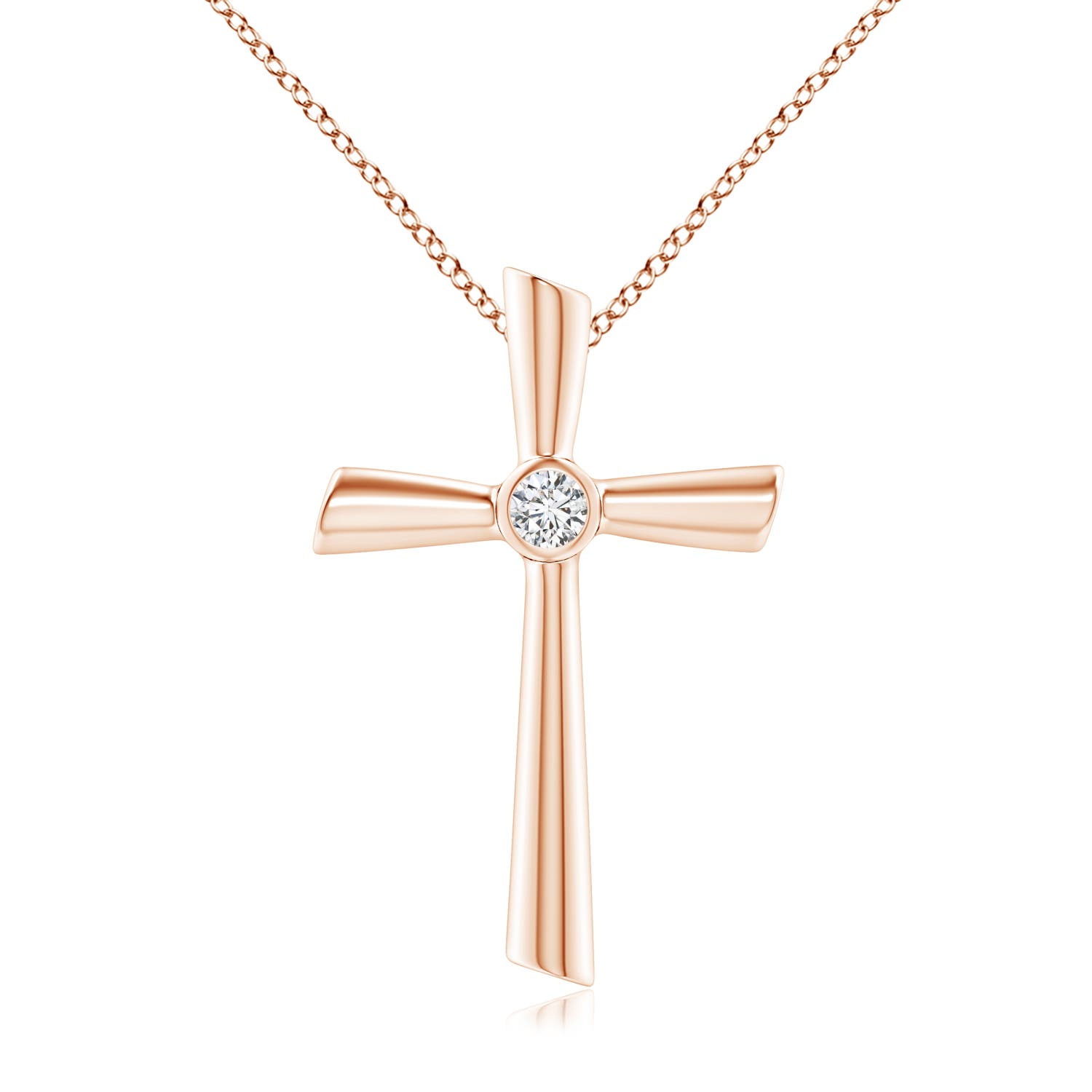 H, SI2 / 0.2 CT / 18 KT Rose Gold