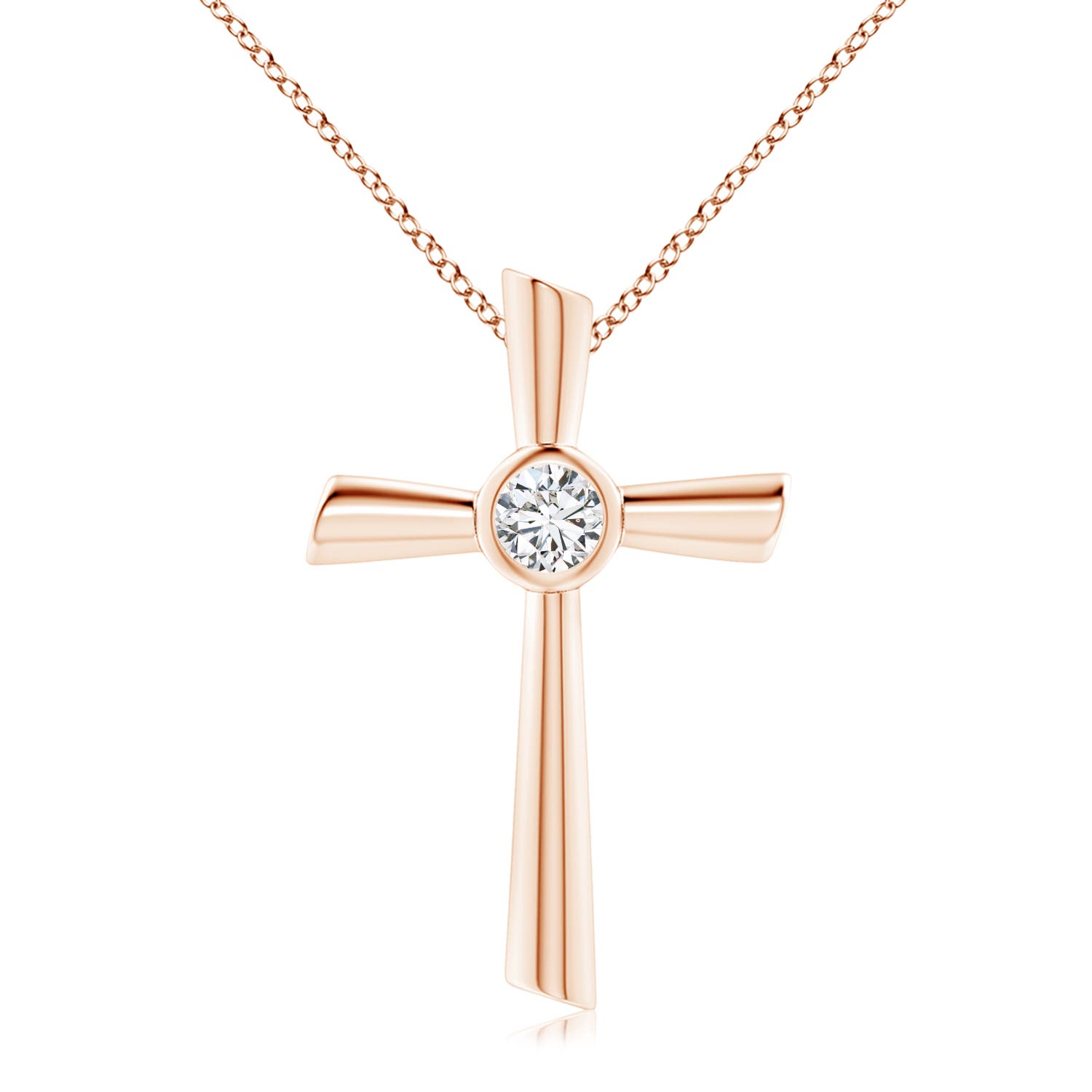 H, SI2 / 0.5 CT / 18 KT Rose Gold