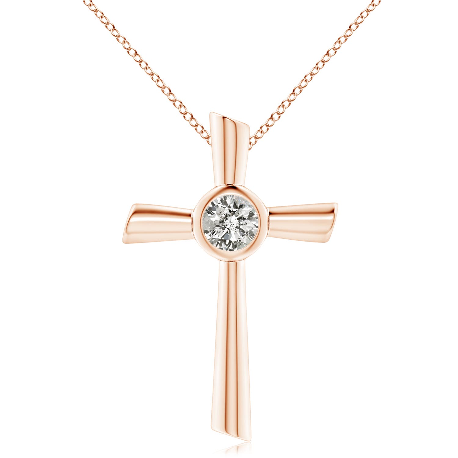 K, I3 / 1.5 CT / 18 KT Rose Gold