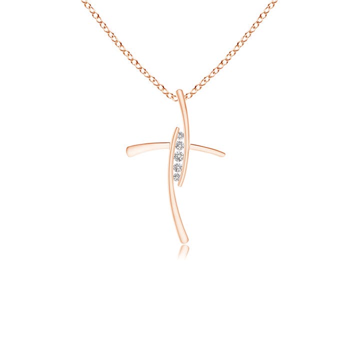 I-J, I1-I2 / 0.07 CT / 14 KT Rose Gold