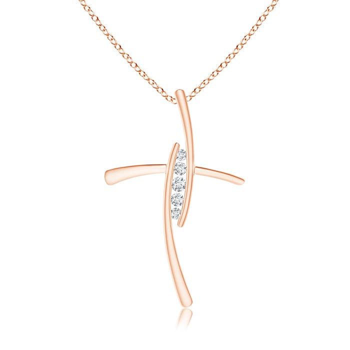 F-G, VS / 0.19 CT / 14 KT Rose Gold