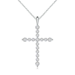 Diamond Solitaire Necklaces & Pendants