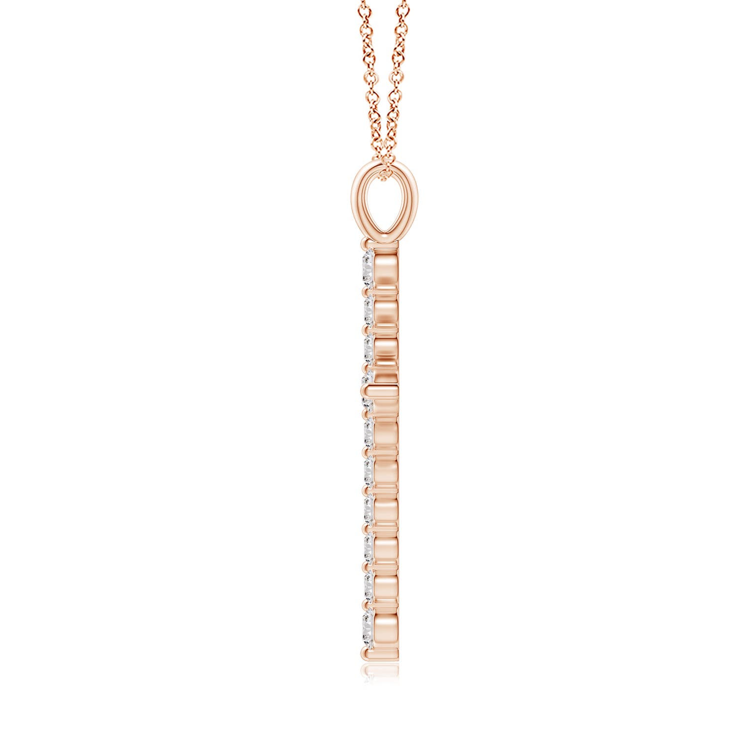 I-J, I1-I2 / 0.49 CT / 14 KT Rose Gold