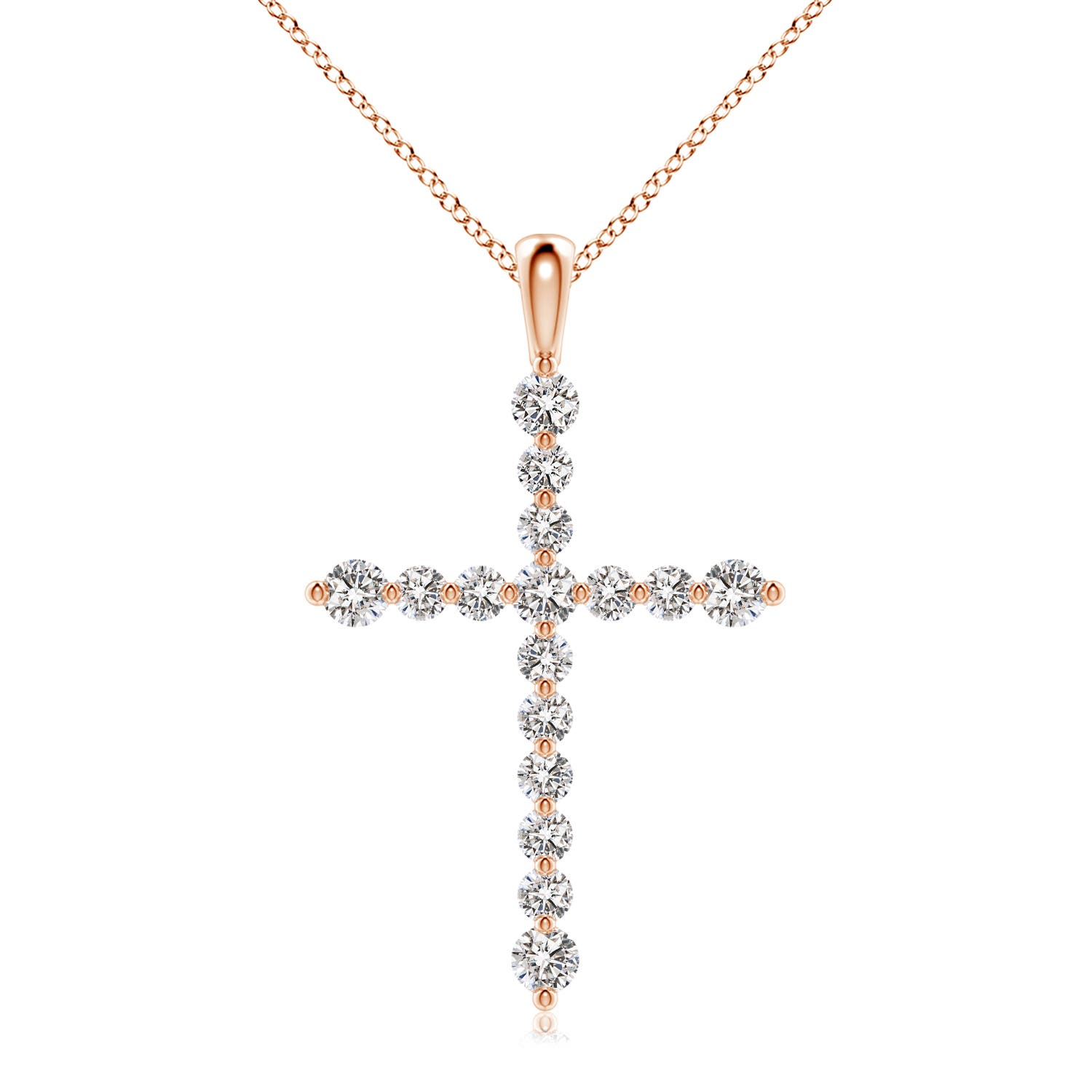 I-J, I1-I2 / 1.53 CT / 18 KT Rose Gold