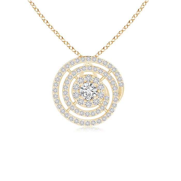 H, SI2 / 0.33 CT / 14 KT Yellow Gold