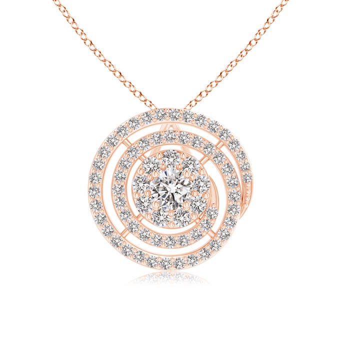 I-J, I1-I2 / 0.54 CT / 14 KT Rose Gold