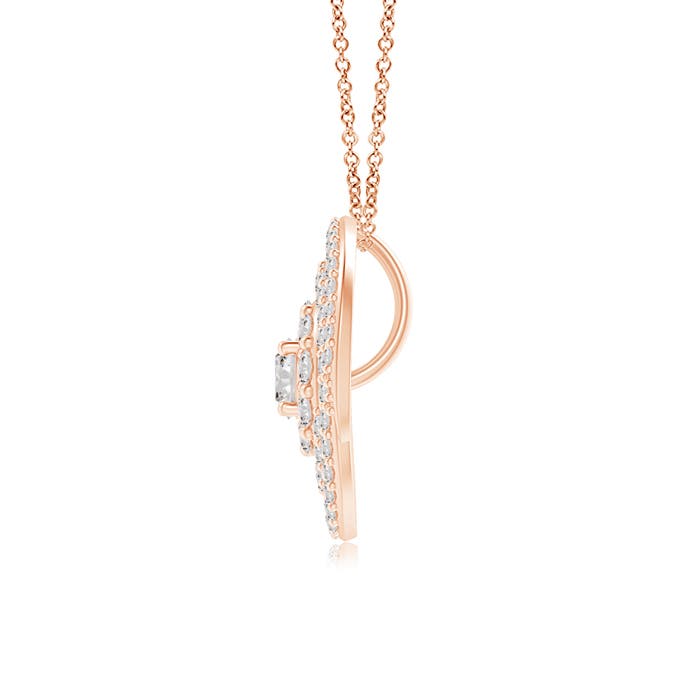 I-J, I1-I2 / 0.54 CT / 14 KT Rose Gold