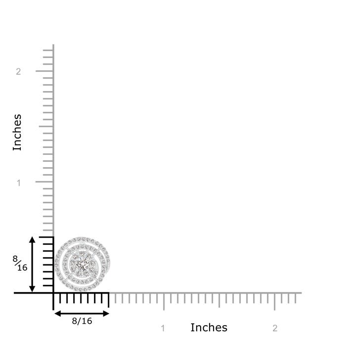 I-J, I1-I2 / 0.54 CT / 14 KT White Gold