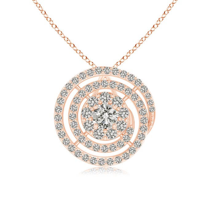 K, I3 / 0.54 CT / 14 KT Rose Gold