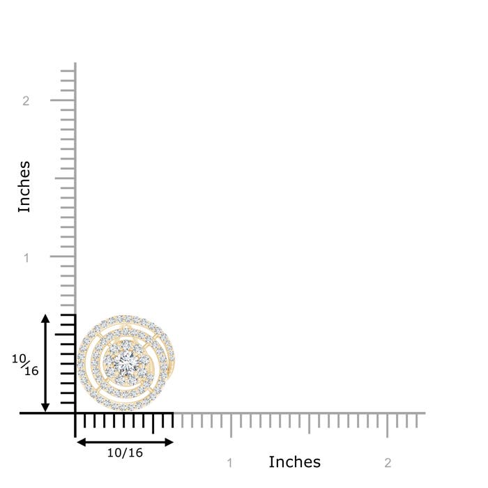 G, VS2 / 0.88 CT / 14 KT Yellow Gold