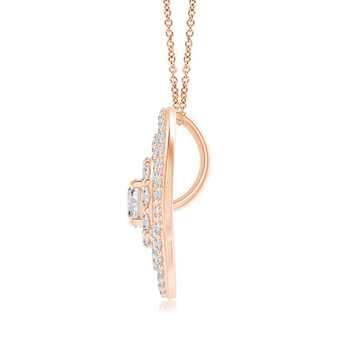 I-J, I1-I2 / 0.88 CT / 14 KT Rose Gold