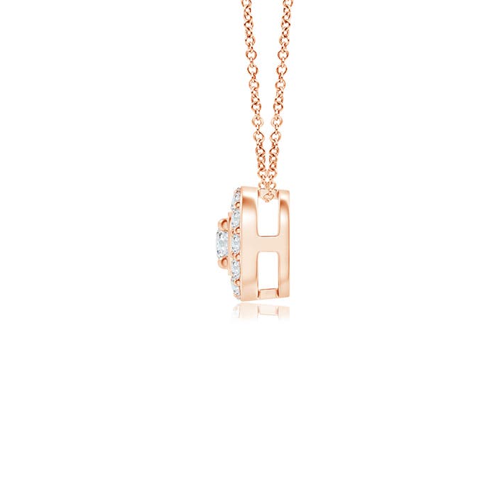 F-G, VS / 0.17 CT / 14 KT Rose Gold