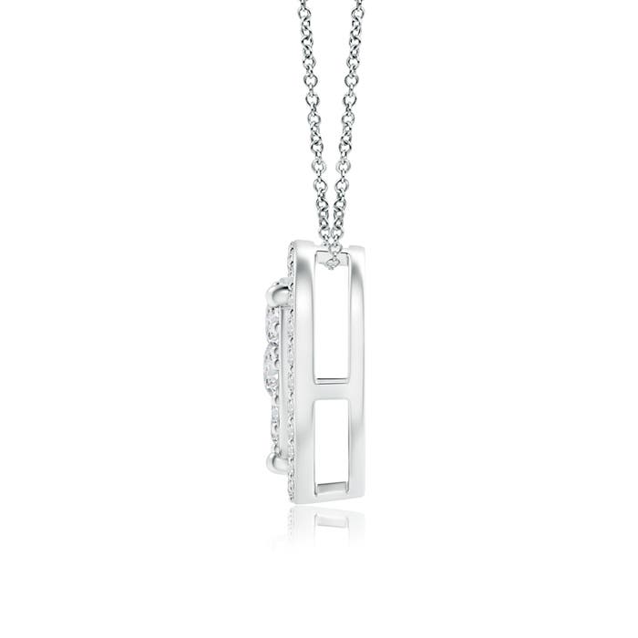 H, SI2 / 0.76 CT / 14 KT White Gold