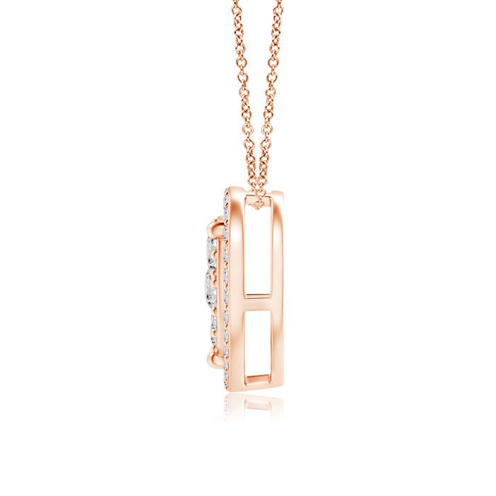 I-J, I1-I2 / 0.76 CT / 14 KT Rose Gold