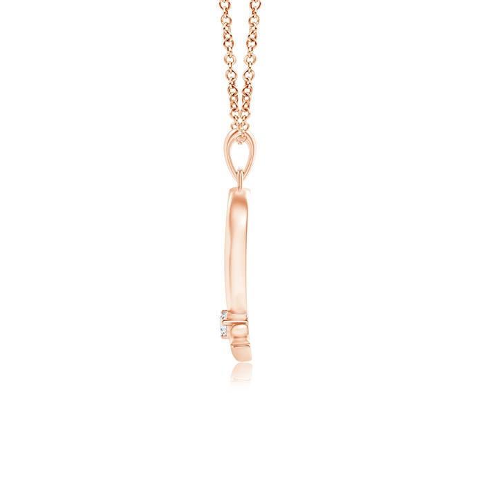 G, VS2 / 0.1 CT / 14 KT Rose Gold