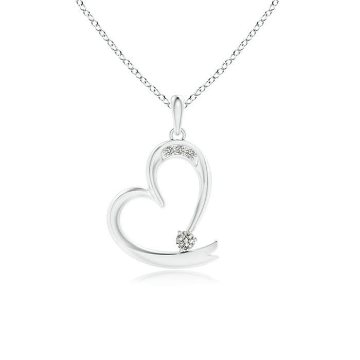 K, I3 / 0.1 CT / 14 KT White Gold