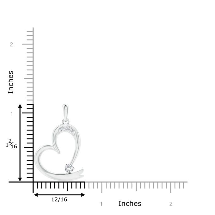 F-G, VS / 0.18 CT / 14 KT White Gold