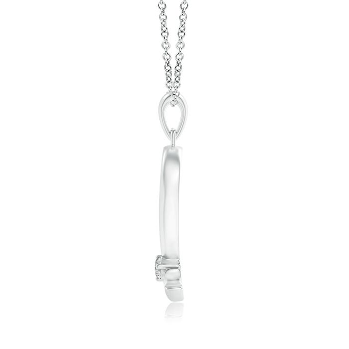 K, I3 / 0.18 CT / 14 KT White Gold