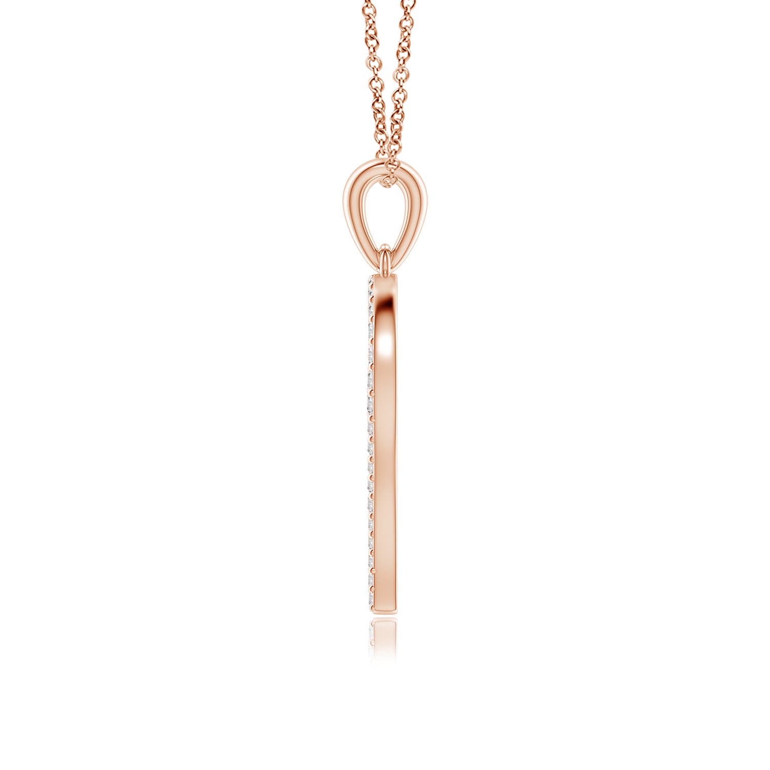 I-J, I1-I2 / 0.12 CT / 14 KT Rose Gold