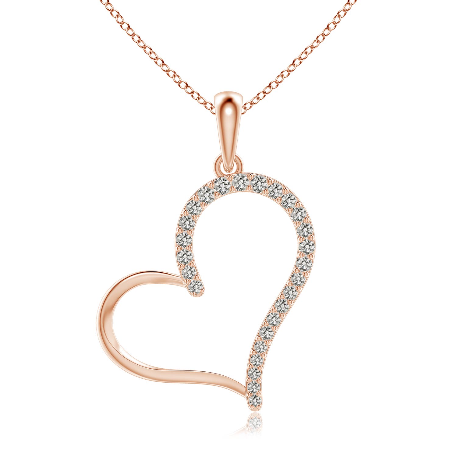 K, I3 / 0.19 CT / 14 KT Rose Gold